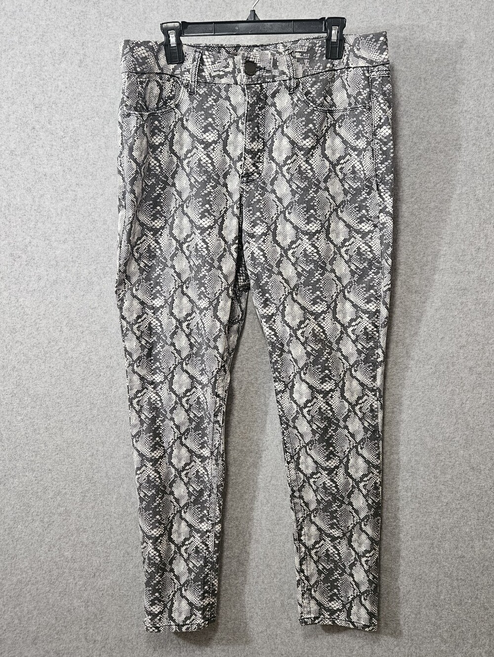 Ladies Seven7 Brand Snake Print High Rise Skinny Pants Size 16